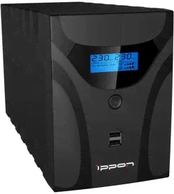 1005588, ИБП Ippon Smart Power Pro II 1600, 1600VA/960Вт, черный-0