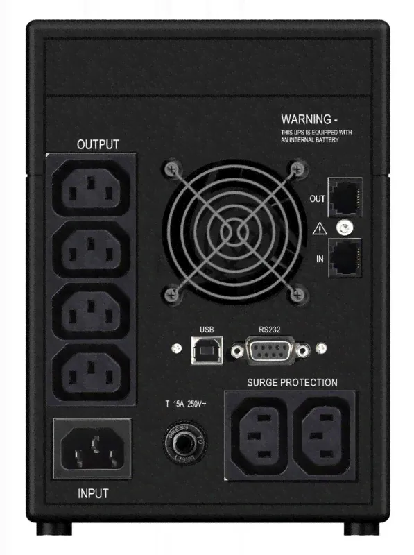 ИБП Ippon Smart Power Pro 2000 Black-2